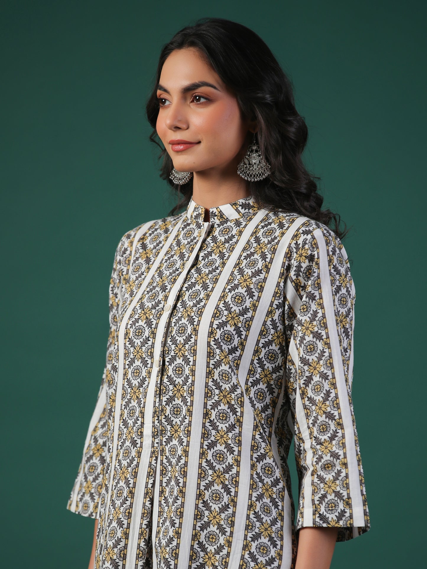 Classic Geometric Set - Set of 2 (Pant + Kurta)