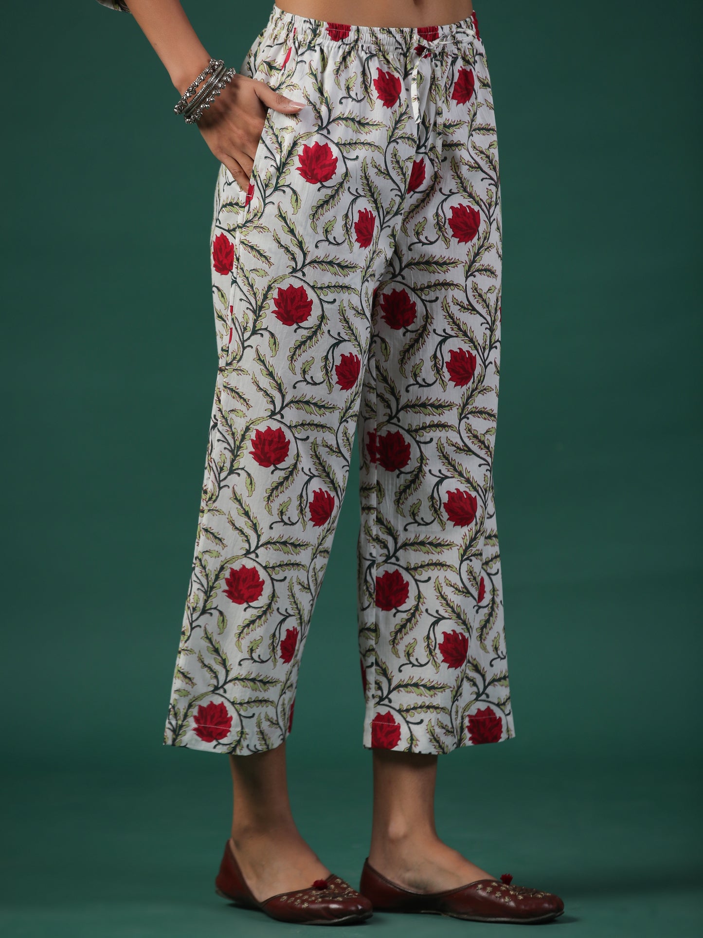 Phulwari Kurta Set - Set of 2 (Pant + Kurta)