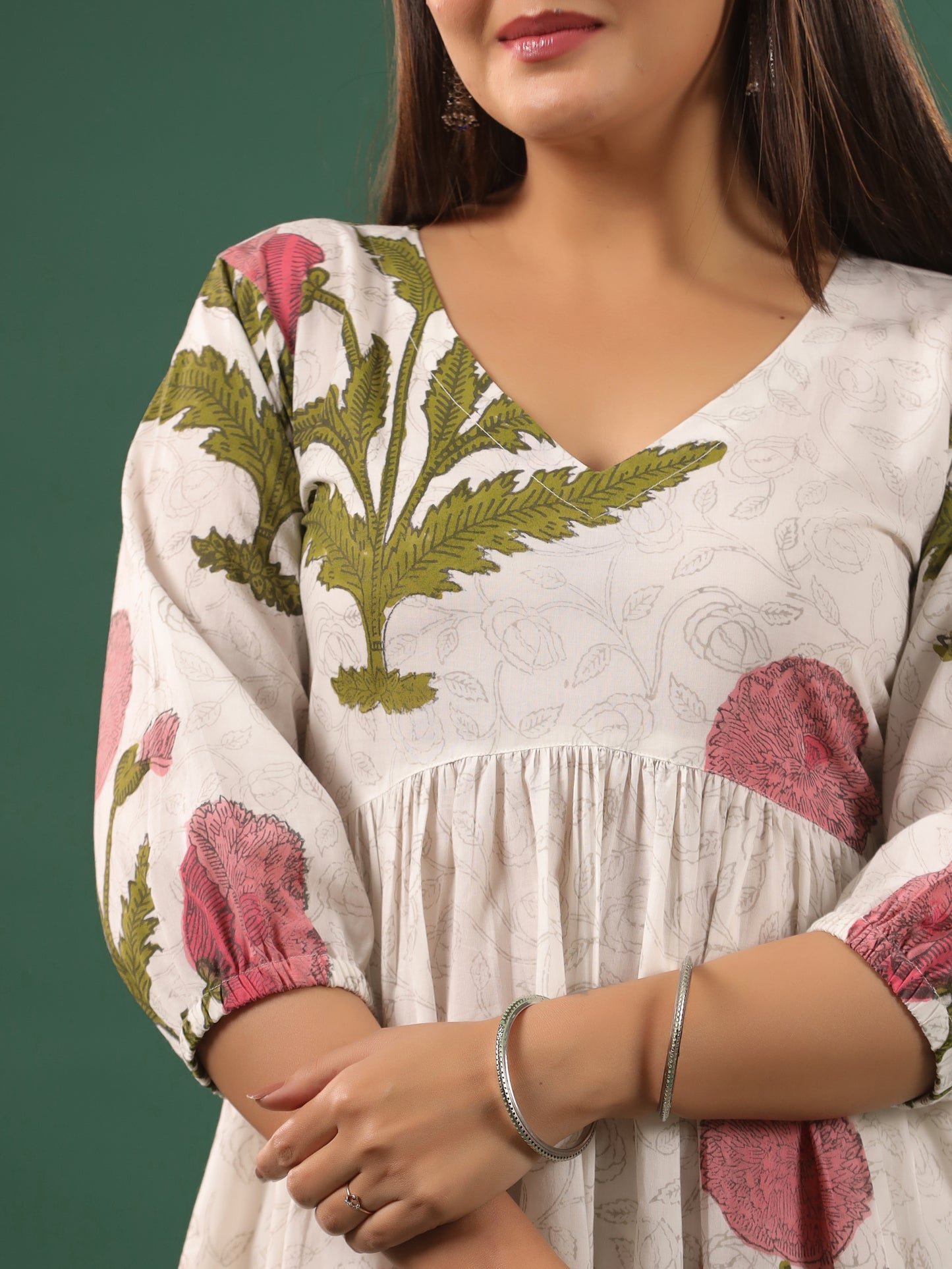 Pavot Kurta Set - Kurta +Pant (Pink)